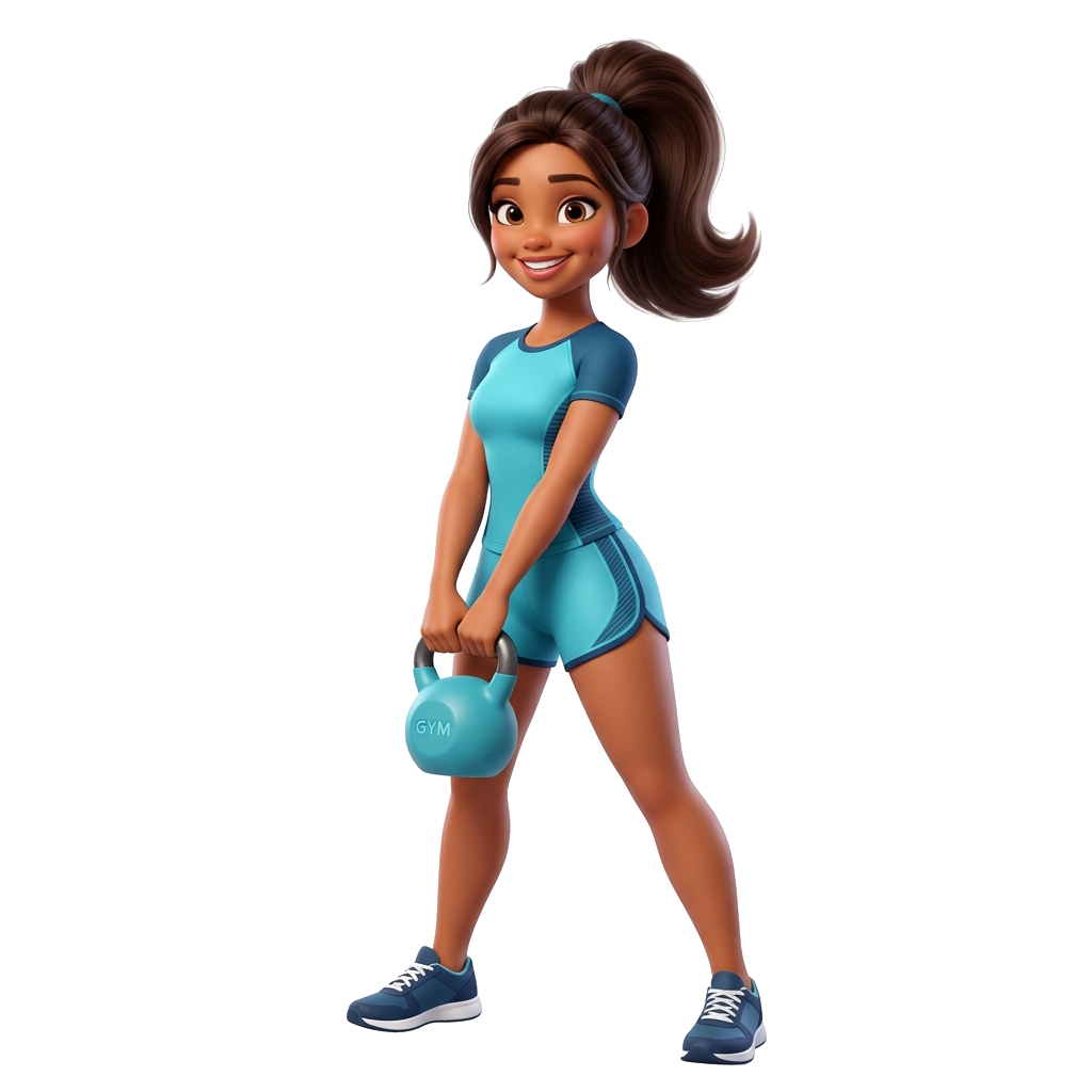 3D Kettlebell Athlete